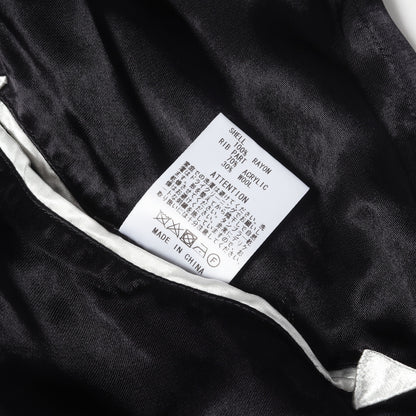 23AW ×The Birthday マリア&スカル リバーシブル サテン スカジャン(SKULL＆SWALLOW SOUVENIR JACKET)