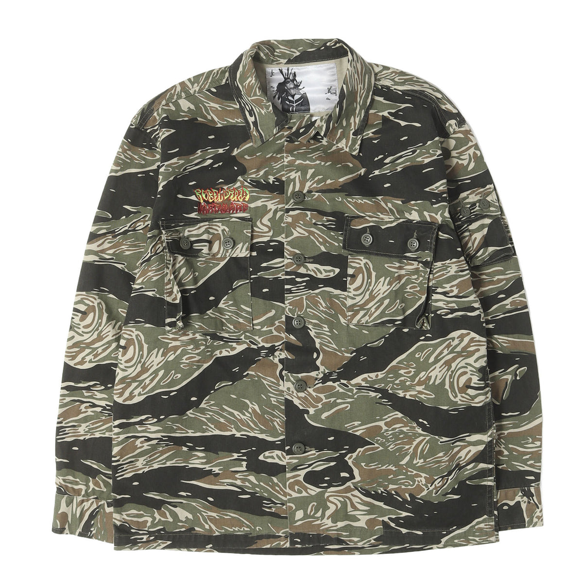 タイガーカモ シャツジャケット(DREAD AT THE CONTROL SHIRTS JKT)