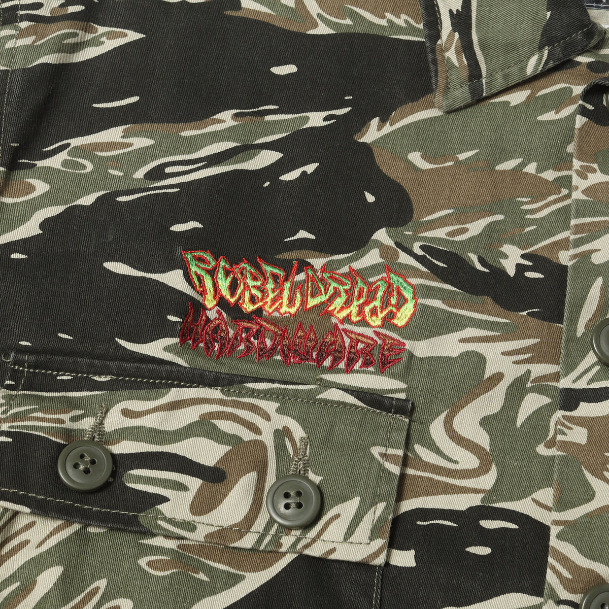タイガーカモ シャツジャケット(DREAD AT THE CONTROL SHIRTS JKT)
