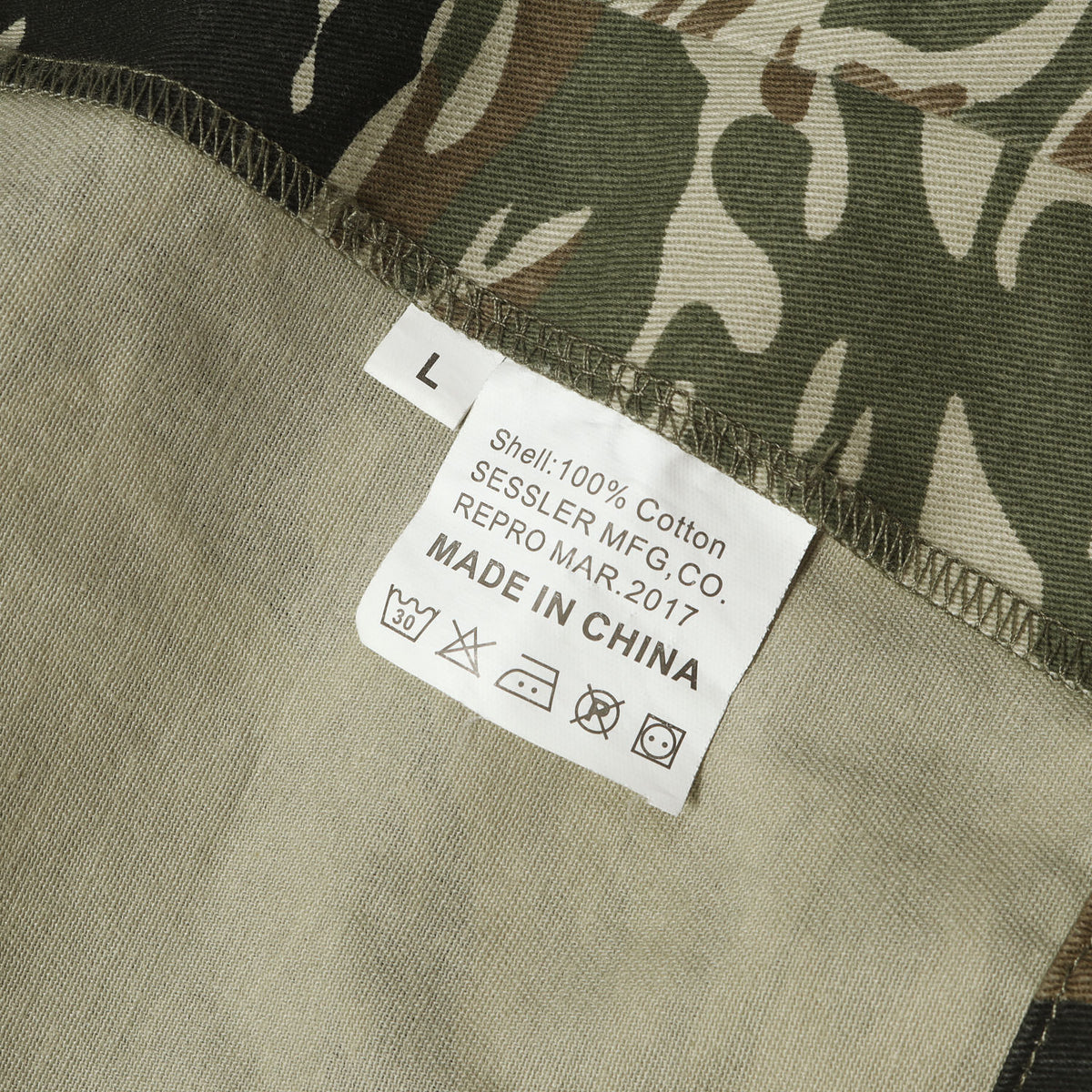 タイガーカモ シャツジャケット(DREAD AT THE CONTROL SHIRTS JKT)