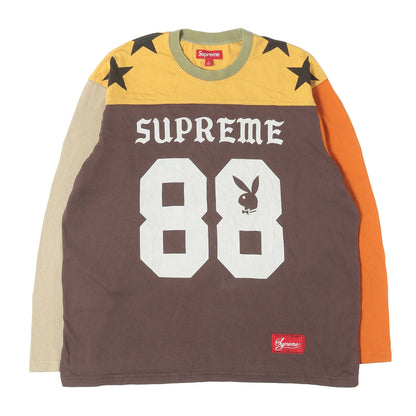 26SS ×Playboy クレイジーパターン フットボール トップ(L/S Football Top)