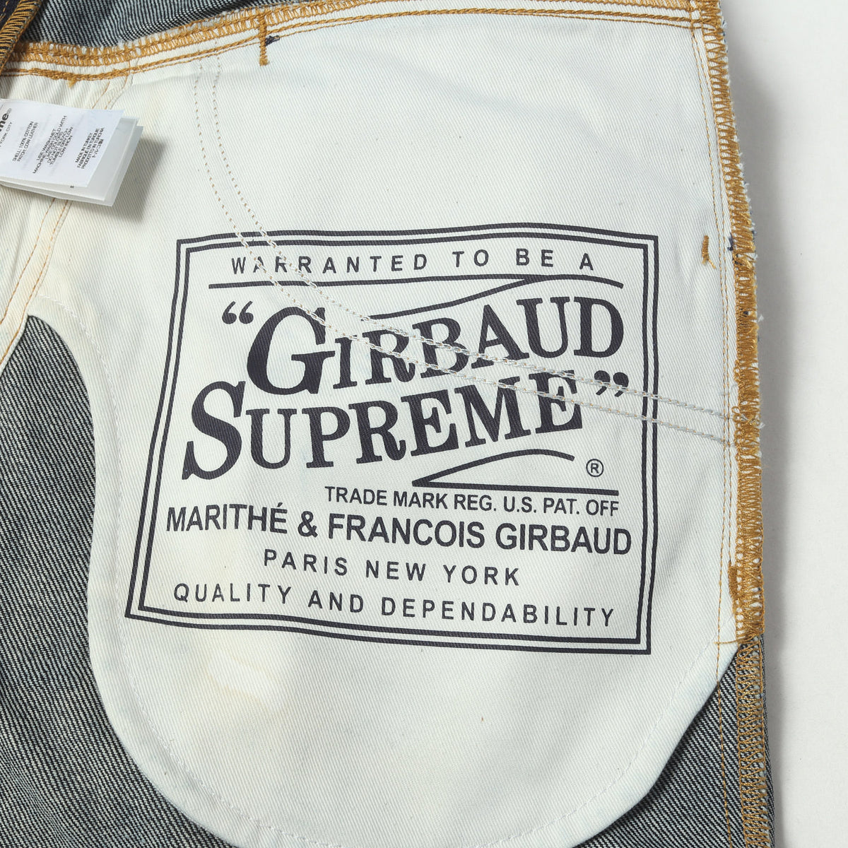 25SS ×Marithe + Francois Girbaud バギー デニムパンツ(X-Seam Baggy Jean)