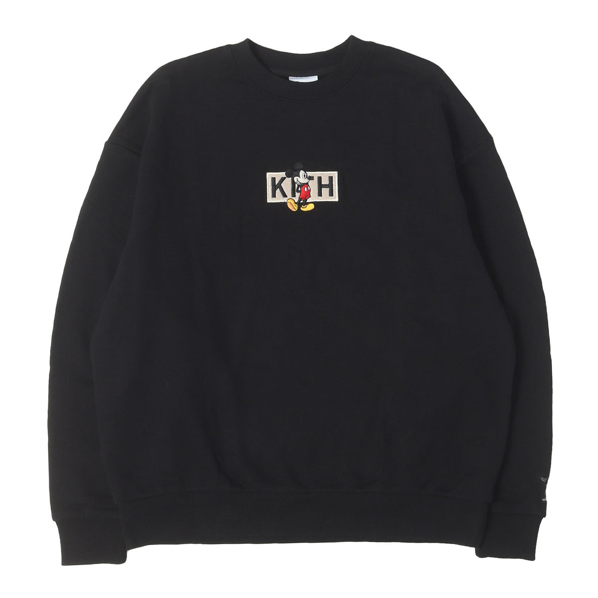 23AW ×Disney ミッキーマウス BOXロゴ スウェット(Mickey & Friends Mickey Classic Logo Crewneck)