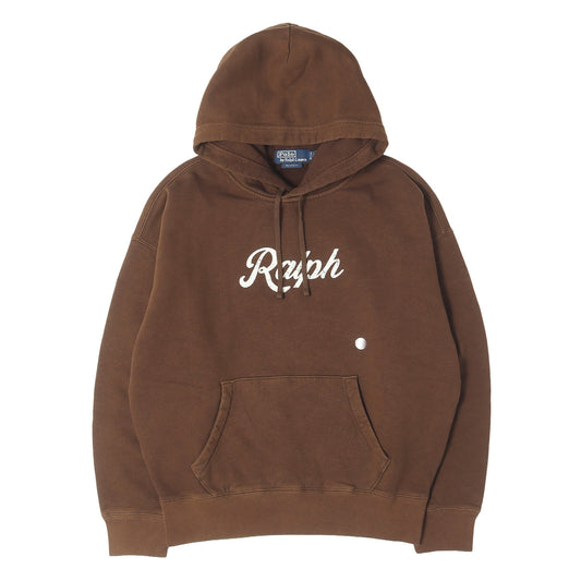 [最新作モデル] 26AW ウォッシュ加工 Ralphロゴ スウェットパーカー (RALPH HOODIE)
