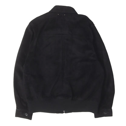 26AW ×MINEDENIM ×Stie-lo スウェードレザー 裏地レオパード ジャケット(SUEDE LEATHER JACKET)