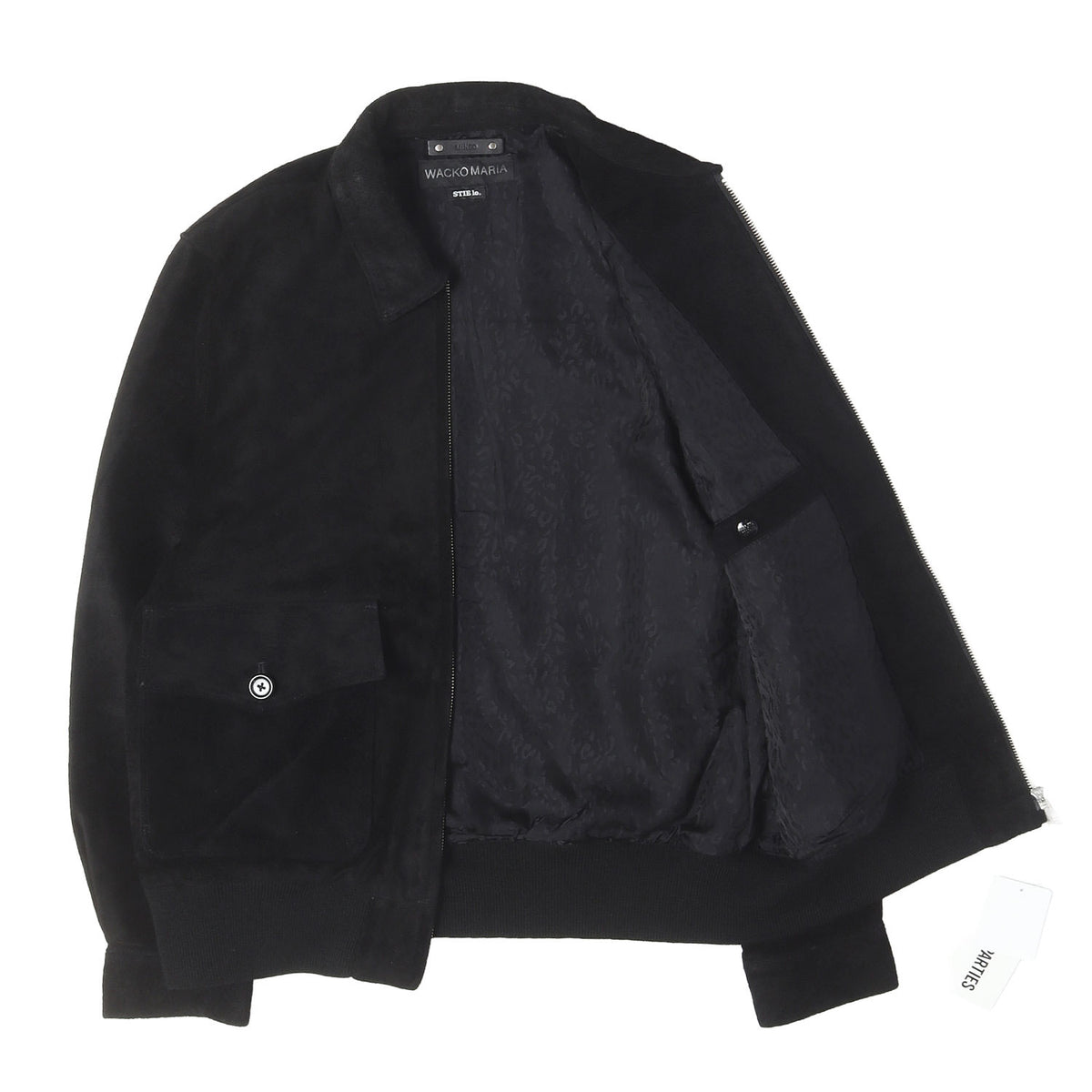 26AW ×MINEDENIM ×Stie-lo スウェードレザー 裏地レオパード ジャケット(SUEDE LEATHER JACKET)