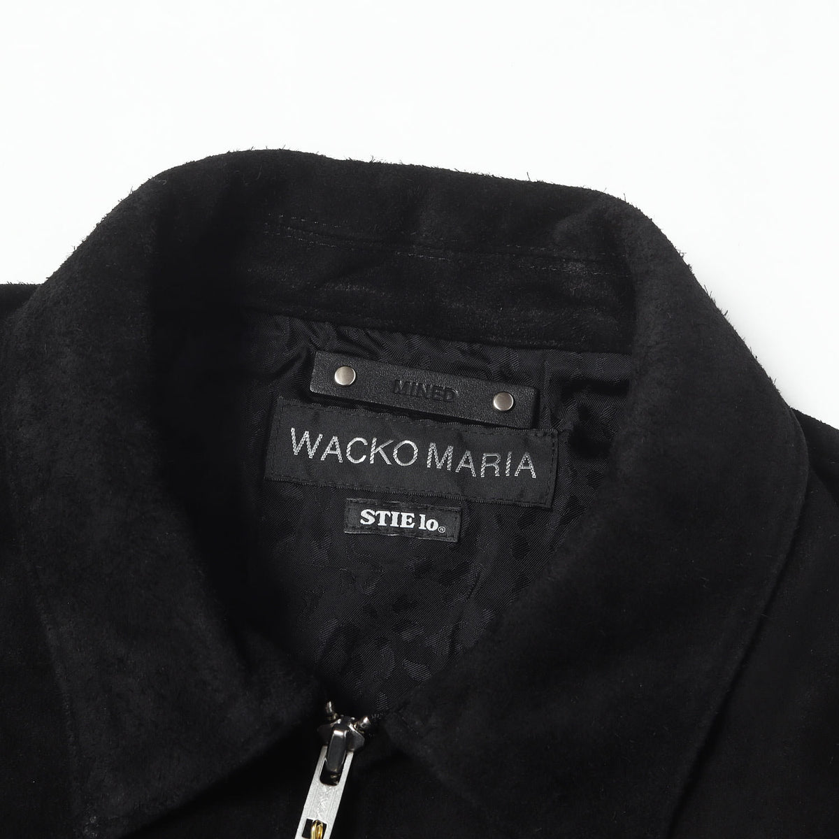 26AW ×MINEDENIM ×Stie-lo スウェードレザー 裏地レオパード ジャケット(SUEDE LEATHER JACKET)