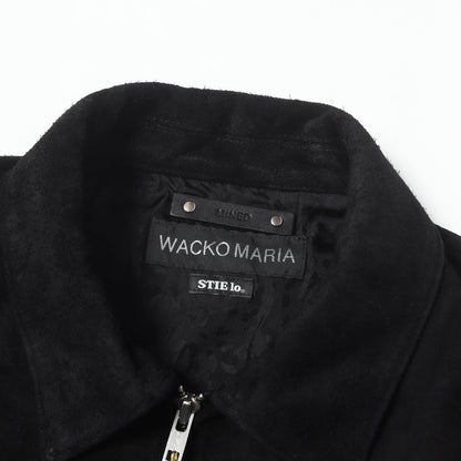 26AW ×MINEDENIM ×Stie-lo スウェードレザー 裏地レオパード ジャケット(SUEDE LEATHER JACKET)