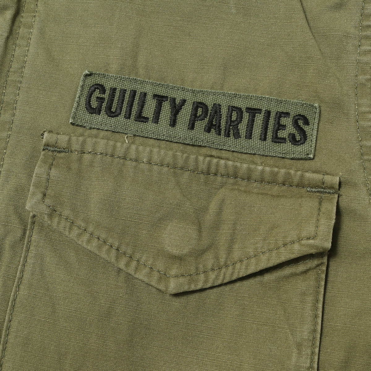 ステンシルロゴ コットンサテン M-65 ジャケット(M-65 Jacket)