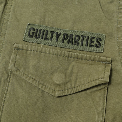 ステンシルロゴ コットンサテン M-65 ジャケット(M-65 Jacket)
