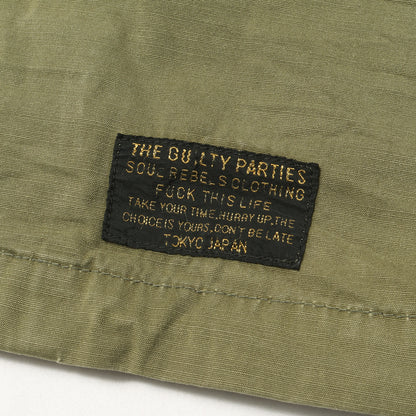 ステンシルロゴ コットンサテン M-65 ジャケット(M-65 Jacket)
