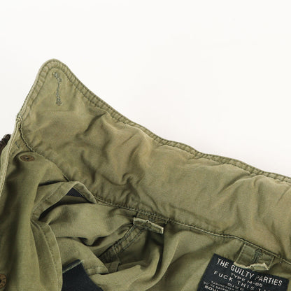 ステンシルロゴ コットンサテン M-65 ジャケット(M-65 Jacket)