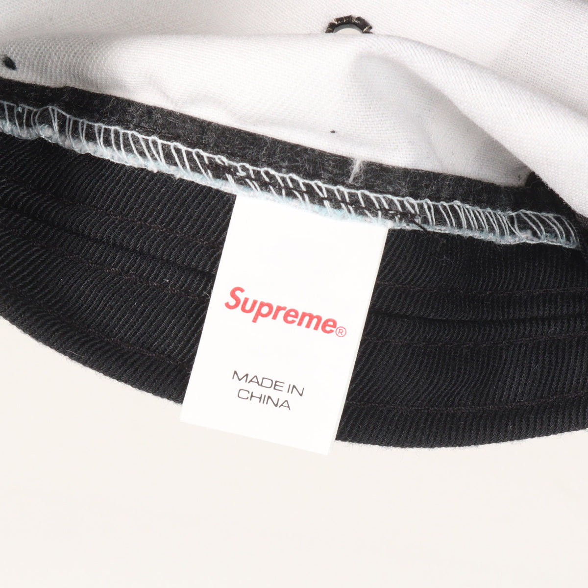 25SS ×Damien Hirst ブラックシープ柄 BOXロゴ キャンプキャップ(Camp Cap)