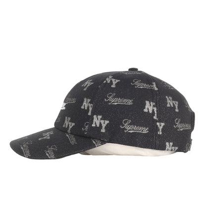26SS スクリプトロゴ ラメモノグラム 6パネルキャップ(Monogram 6-Panel)