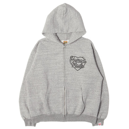 22AW ハートロゴ ジップ スウェットパーカー