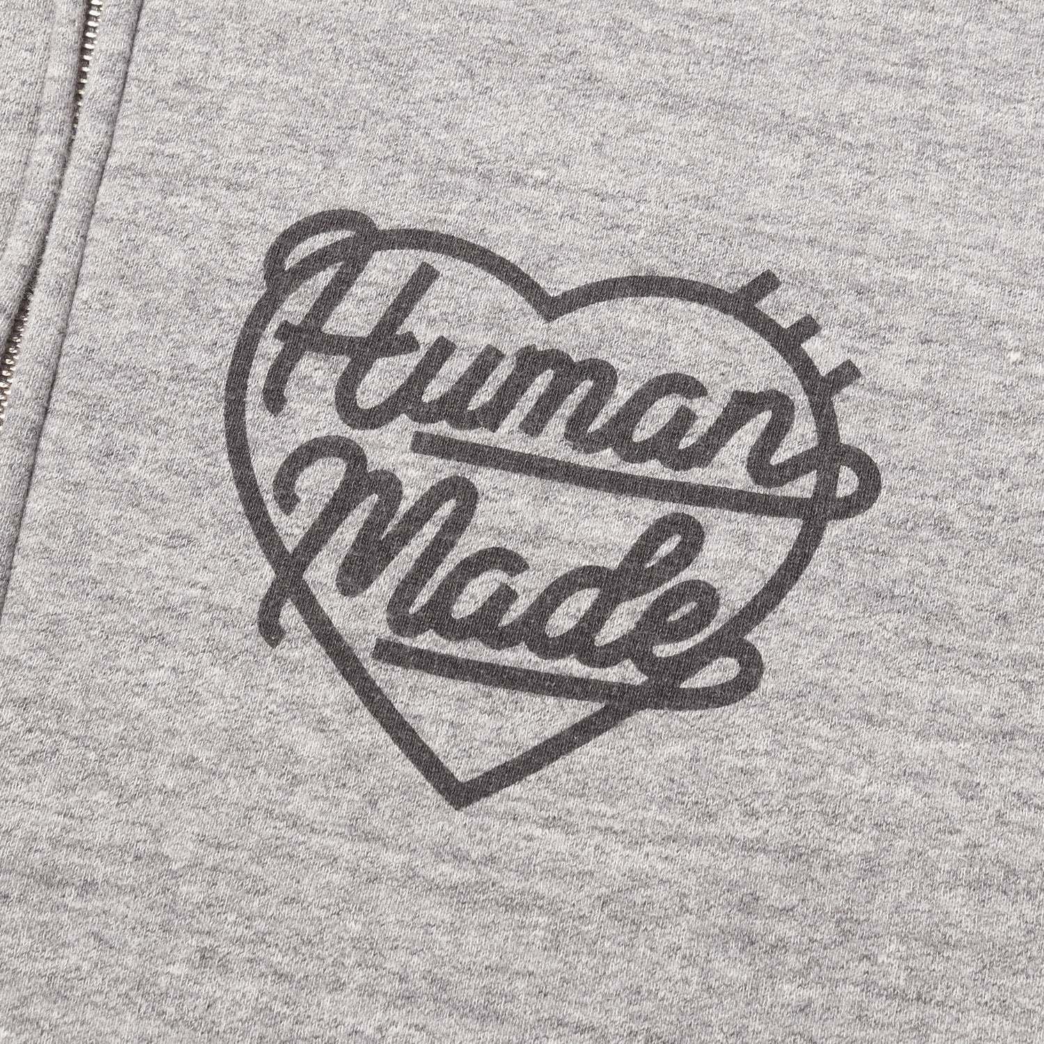 HUMAN MADE (ヒューマンメイド) 22AW ハートロゴ ジップ スウェット