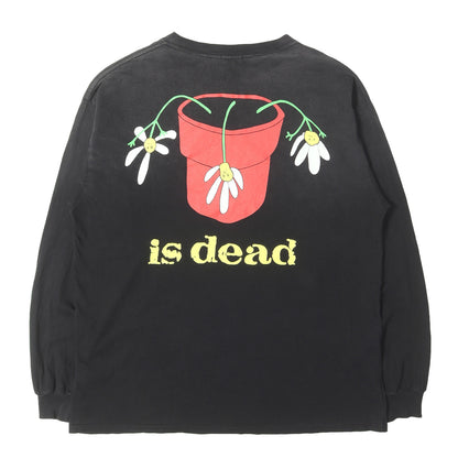 26SS ×DE LA SOUL サンフェード加工 ロングスリーブ Tシャツ(LS TEE)