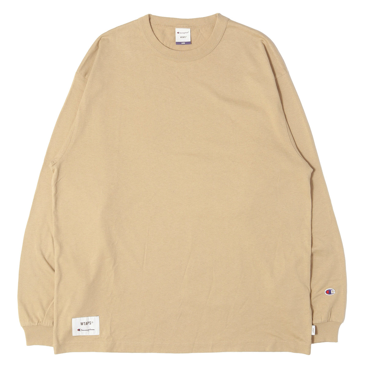 21AW ×Champion ロングスリーブ Tシャツ(ACADEMY / LS / COTTON)