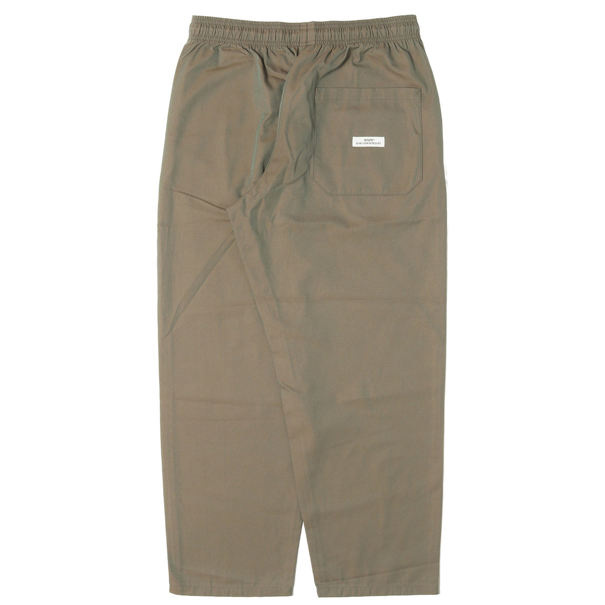 21SS 玉虫カラー ツイル ワイド イージー パンツ(SEAGULL 02 / TROUSERS / RAPO.TWILL)