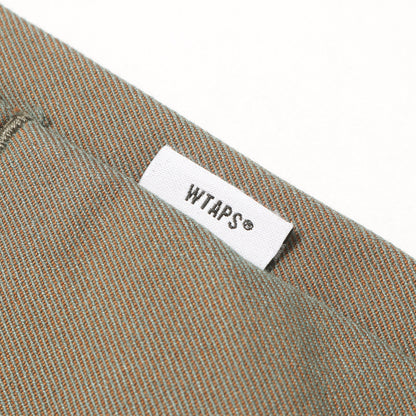 21SS 玉虫カラー ツイル ワイド イージー パンツ(SEAGULL 02 / TROUSERS / RAPO.TWILL)