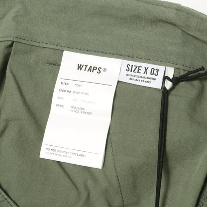 21SS リップストップ BDU ミリタリー カーゴパンツ(WMILL-TROUSER 01)