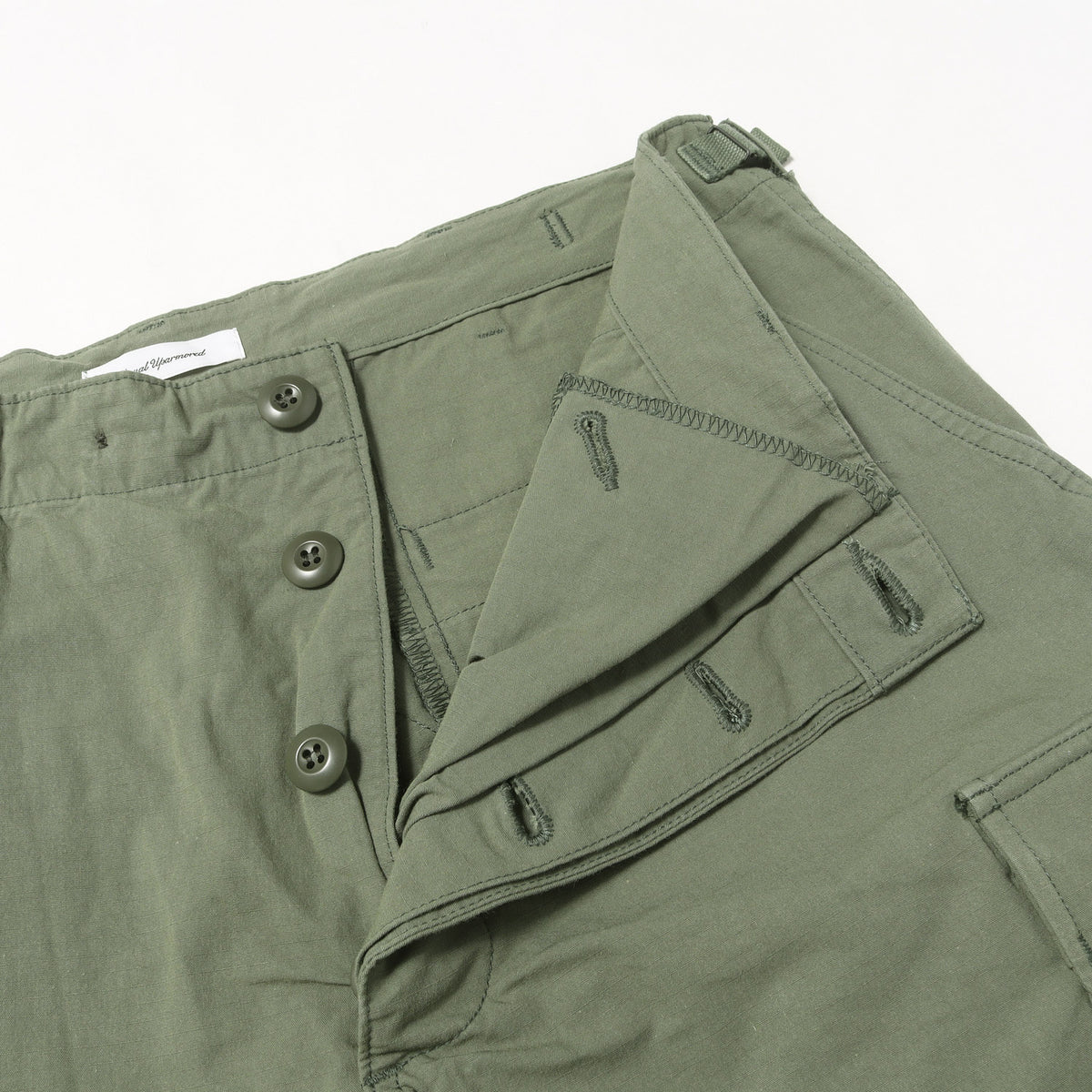 21SS リップストップ BDU ミリタリー カーゴパンツ(WMILL-TROUSER 01)