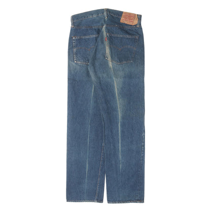 [色濃いめ] 70s 501 66後期 デニムパンツ / USA製 ボタン裏刻印6