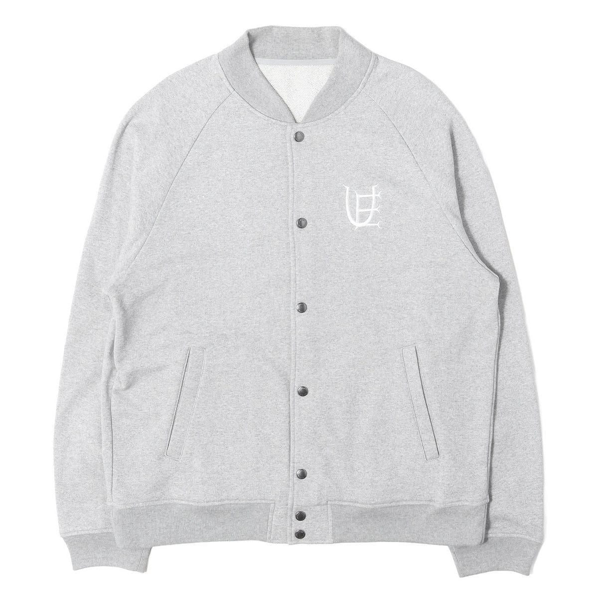 24SS レイヤードロゴ スウェット スタジャン(AUTHENTIC LOGO SWEAT VARSITY JACKET)