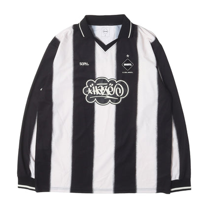 25AW ×ERIC HAZE スプレーストライプ ゲームシャツ (GAME SHIRT)