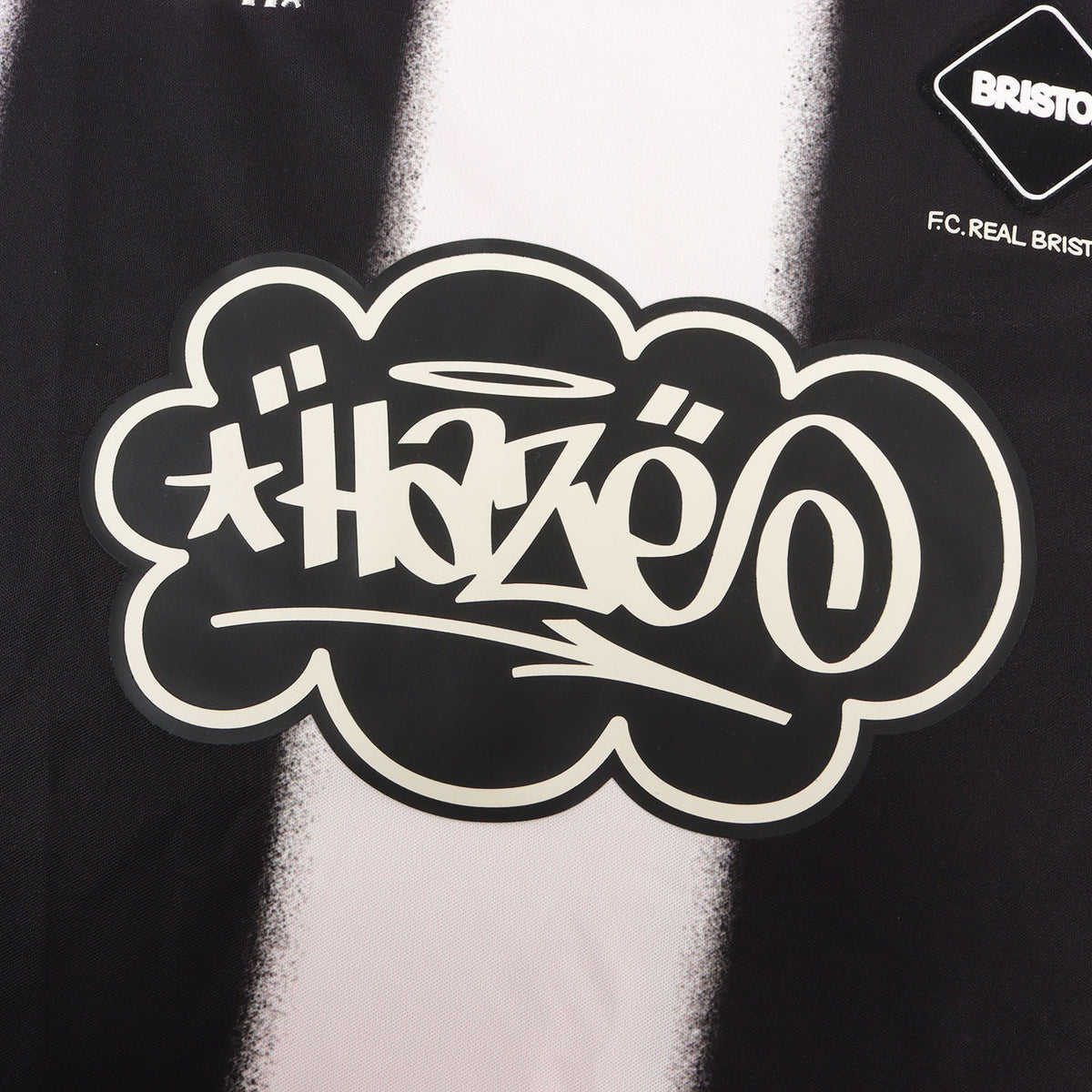 25AW ×ERIC HAZE スプレーストライプ ゲームシャツ (GAME SHIRT)