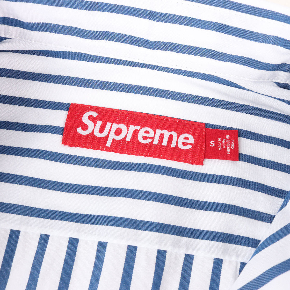26SS クラウンロゴ ストライプ ボタンダウンシャツ(Stripe Shirt)
