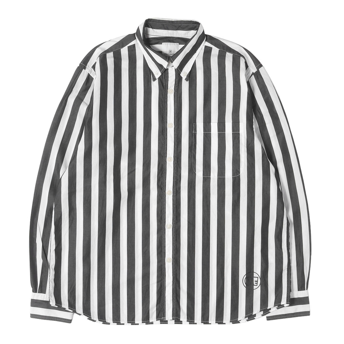 24SS ボールドストライプ ボタンダウンシャツ(BOLD STRIPE B.D SHIRT)