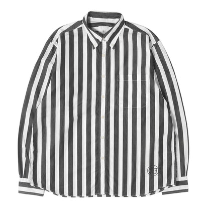 24SS ボールドストライプ ボタンダウンシャツ(BOLD STRIPE B.D SHIRT)