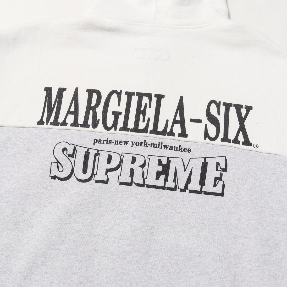 26SS ×MM6 Maison Margiela イーグル ジップ スウェットパーカー(Eagle Zip Up Hooded Sweatshirt)