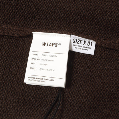 21AW ヘビー ニット ジップ カーディガン(PALMER / SWEATER)