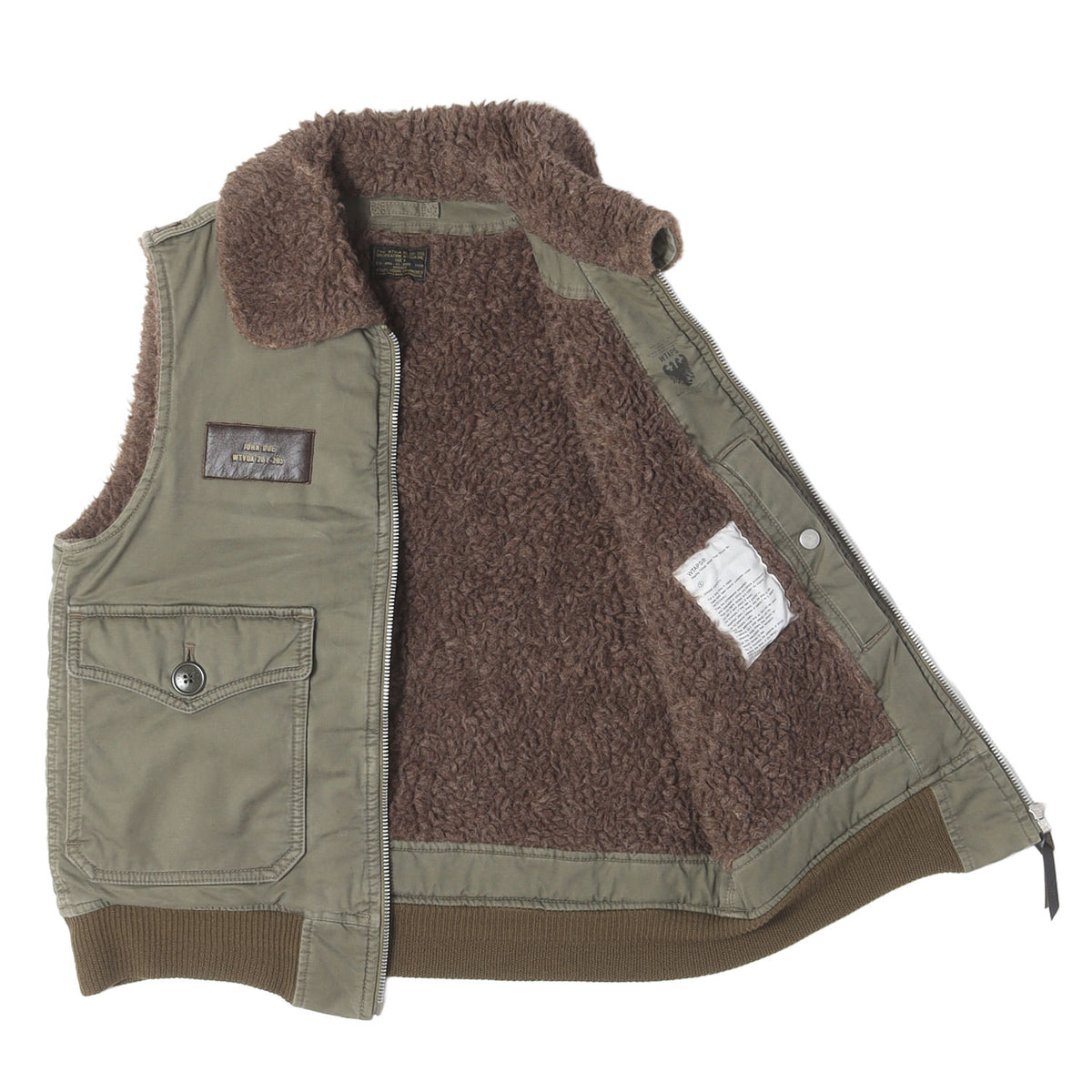 M-69 アルパカウールボア ミリタリー ベスト(M-69 / VEST)