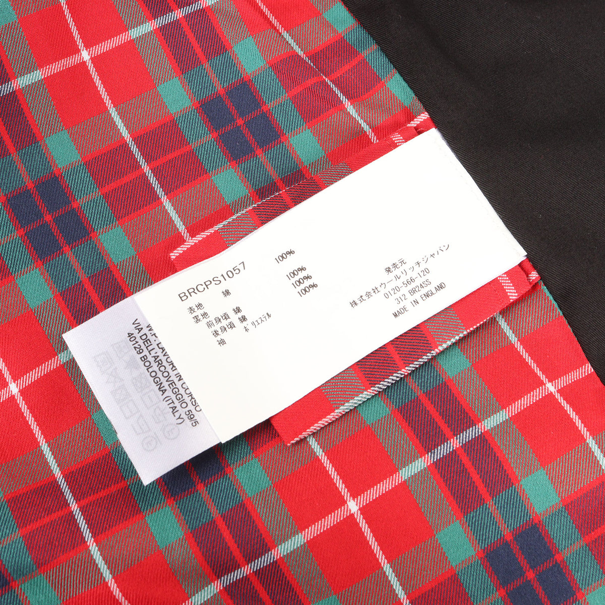 24SS TOMORROWLAND別注 G4 ハリントンジャケット