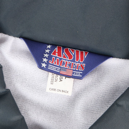 無地 ナイロン コーチジャケット / USA製 AMERICAN SPIRIT WEAR