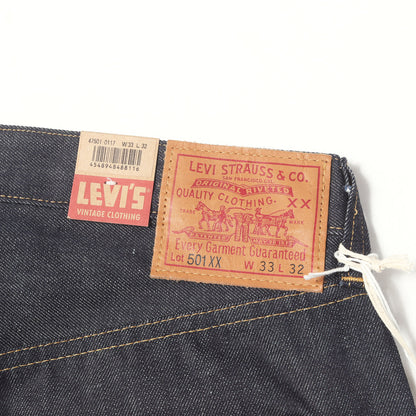 [人気モデル デッドストック] 1947年復刻 コーンデニム 501XX デニムパンツ / USA製 47501-0117