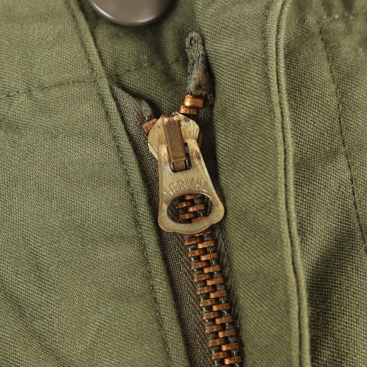 [Goodコンディション] 70s 米軍実物 後期型 ブラスジップ M-65 フィールド カーゴパンツ