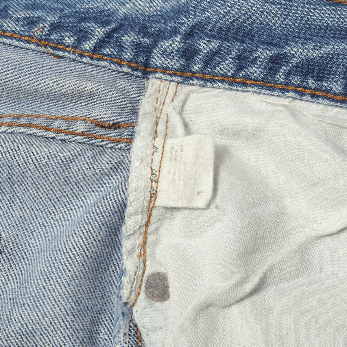 [雰囲気抜群] 80s 501 赤耳 デニムパンツ / USA製 ボタン裏刻印524