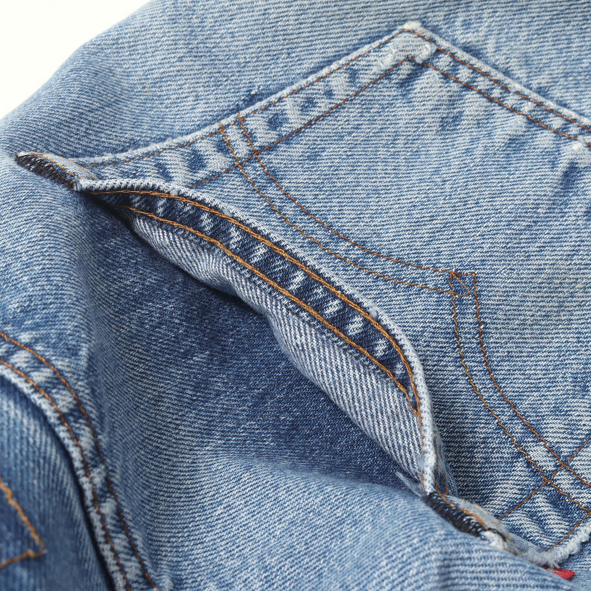[雰囲気抜群] 80s 501 赤耳 デニムパンツ / USA製 ボタン裏刻印524
