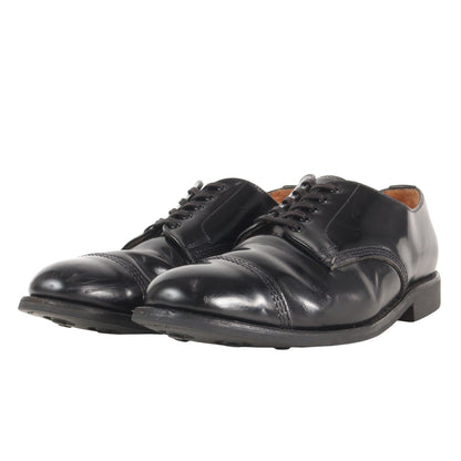 ガラスレザー キャップトゥ ミリタリー ダービーシューズ(1128B MILITARY DERBY SHOE)