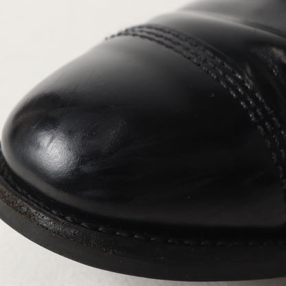 ガラスレザー キャップトゥ ミリタリー ダービーシューズ(1128B MILITARY DERBY SHOE)