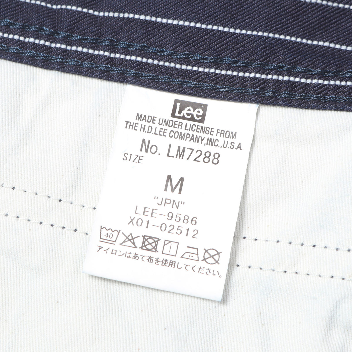 [現行モデル] ストライプ ワイド ダンガリーズ ペインター パンツ (LM7288 DUNGAREES)