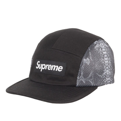 20SS スネーク柄 サイドメッシュ BOXロゴ キャンプキャップ(Snakeskin Mesh Camp Cap)