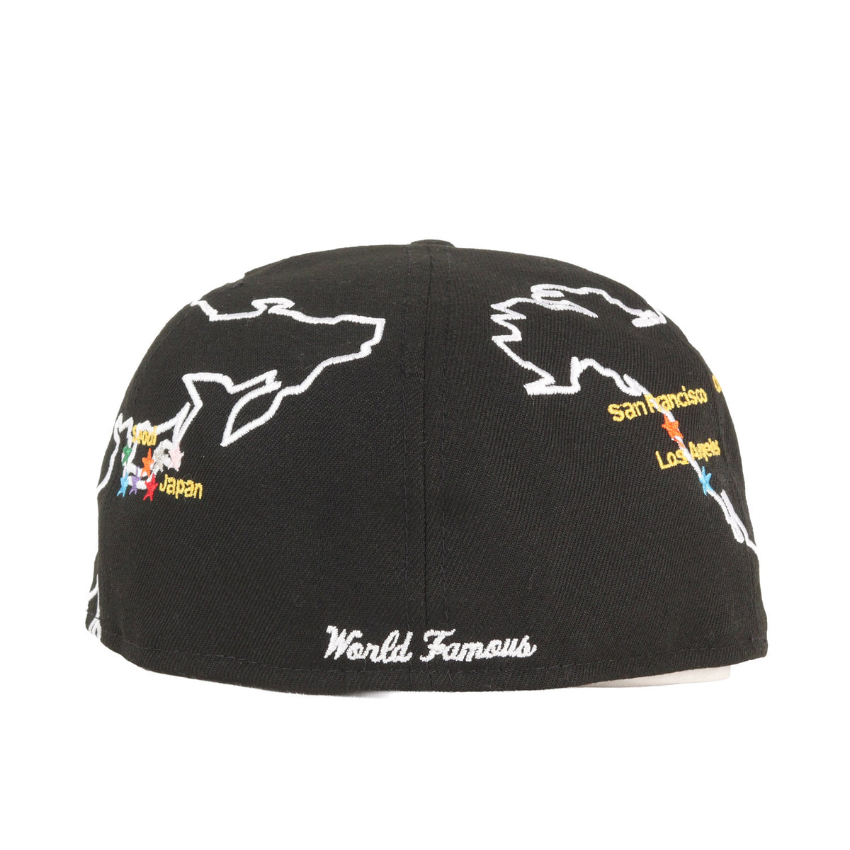 23AW ×NEW ERA マップ柄 BOXロゴ ベースボールキャップ(Worldwide Box Logo)
