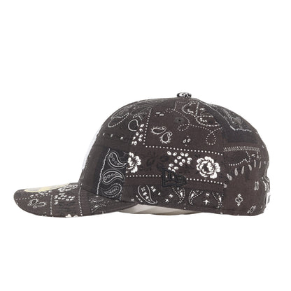 21SS ×NEW ERA ×MLB New York Yankees バンダナパッチワーク ベースボールキャップ(Deconstructed Bandana Low Profile Cap)