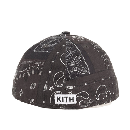 21SS ×NEW ERA ×MLB New York Yankees バンダナパッチワーク ベースボールキャップ(Deconstructed Bandana Low Profile Cap)
