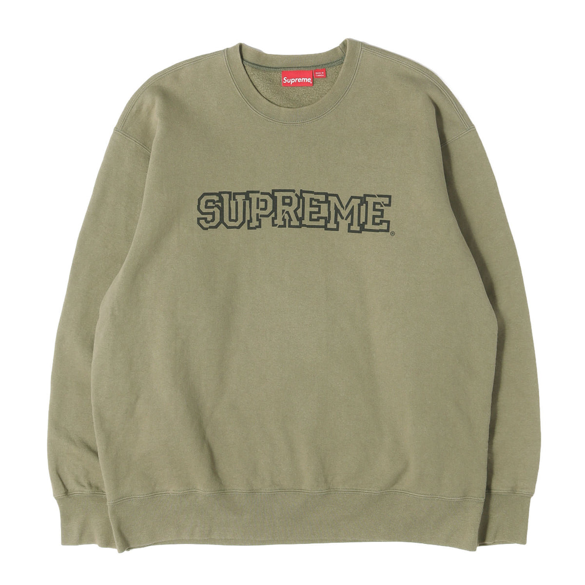21AW シャッターロゴ クルーネック スウェット (Shattered Logo Crewneck)